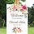 wedding welcome sign template free
