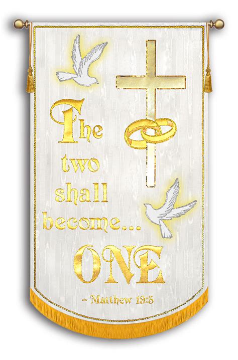 wedding banners for church weddings