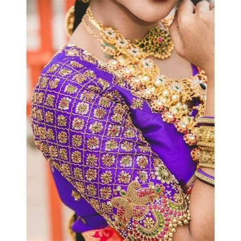 Wedding Blouse Designs Simple