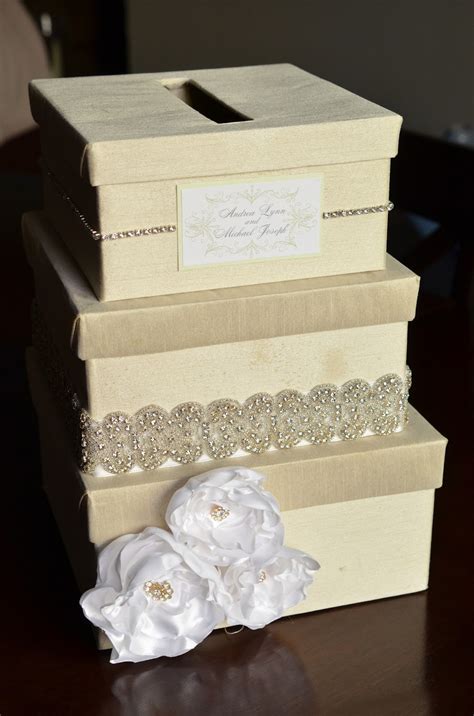 18 DIY Wedding Card Boxes For Your Guests To Slip Your Congrats Into