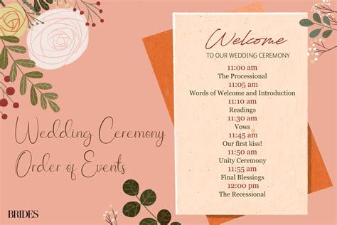Explore Our Sample of Wedding Ceremony Order Service Template Wedding