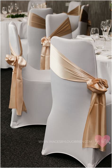 wedding chair covers cork