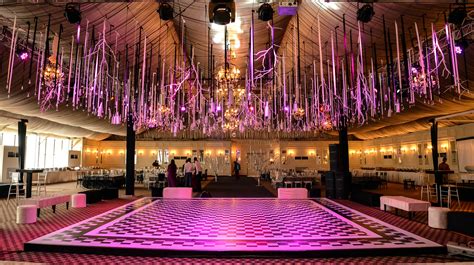 wedding dance floor awning