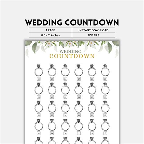 9+ Wedding Day Countdown