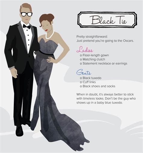 Wedding Dress Code Black