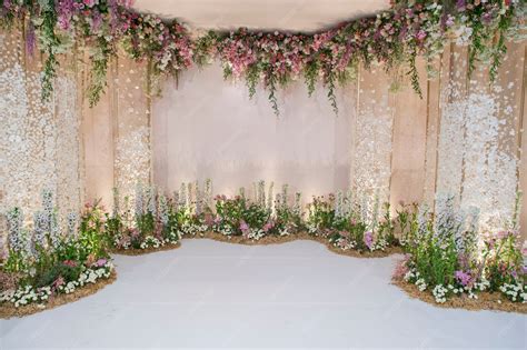 10+ Wedding Flower Backdrop