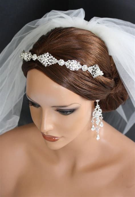 wedding hair accessories swarovski crystal