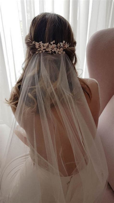  79 Ideas Wedding Hairstyles Half Up Half Down With Veil With Simple Style