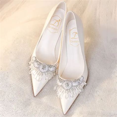 Wedding Heels Pointed Toe