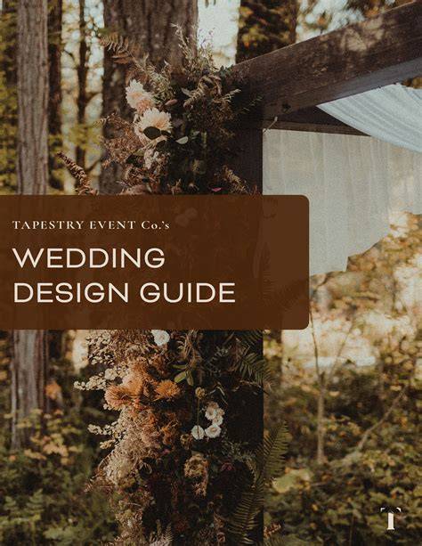 wedding ideas design tutorial design design guide