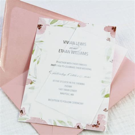 The Benefits Of Using Wedding Invitation Tissue Inserts