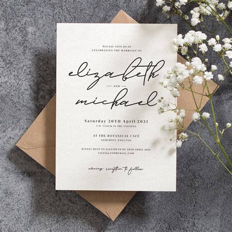 Wedding Invitations Design Simple