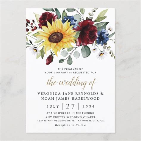 Wedding Invitations Rustic Blue