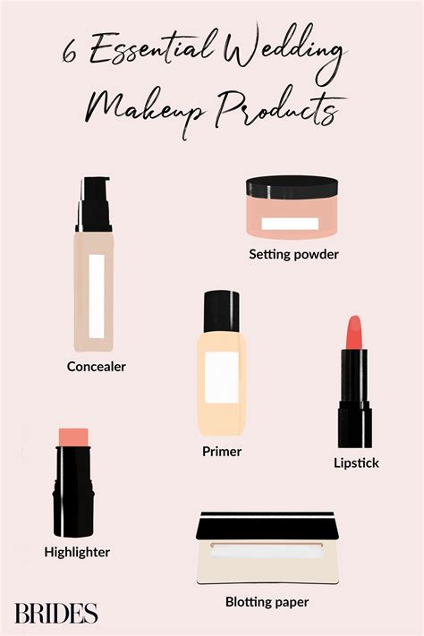 wedding makeup essentials