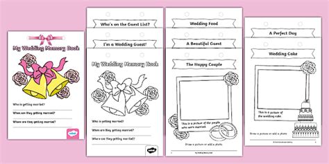 Wedding Memory Book Printables