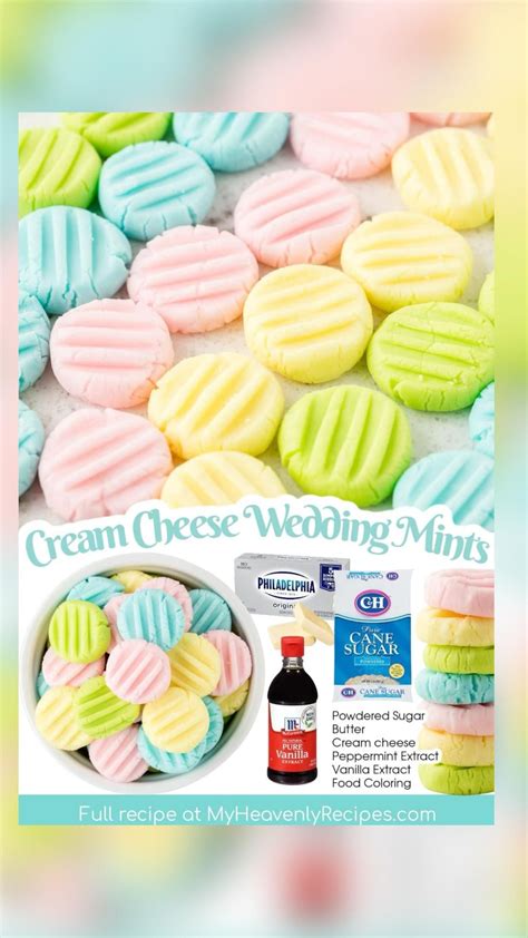 Wedding Mints Ingredients