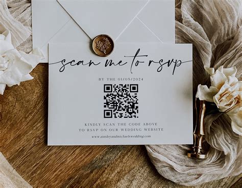 Wedding Qr Code Rsvp