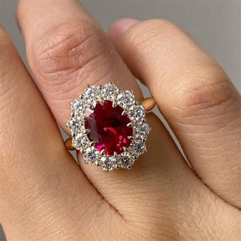 Wedding Ring Ruby Simple