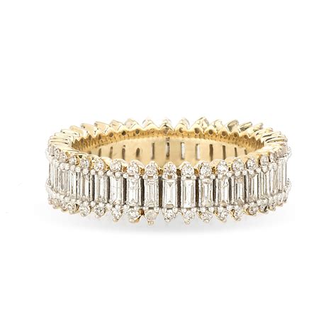 Wedding Ring Stack Baguette