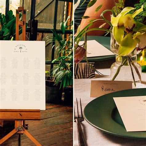 Wedding Seating Chart Papier