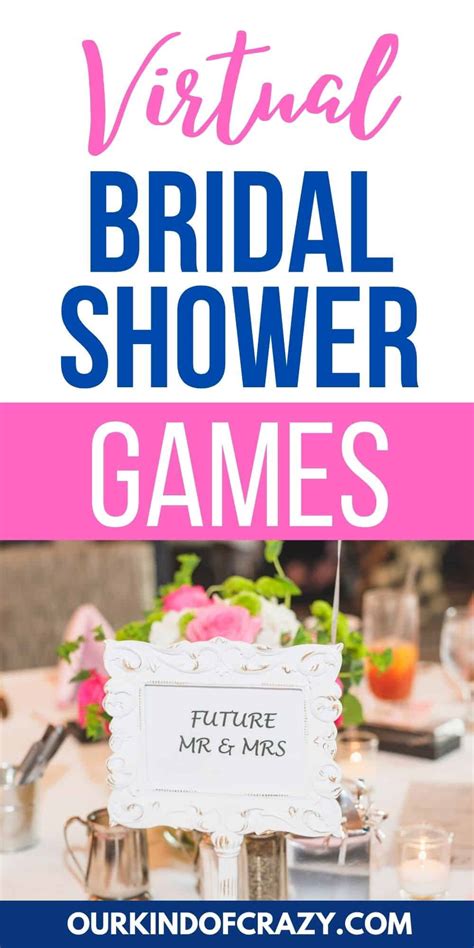 Wedding Shower Virtual Games