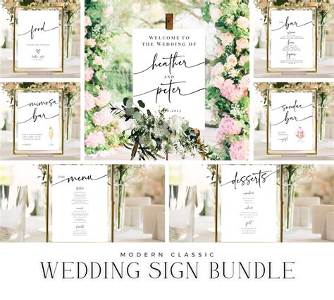 25+ Wedding Sign Bundle