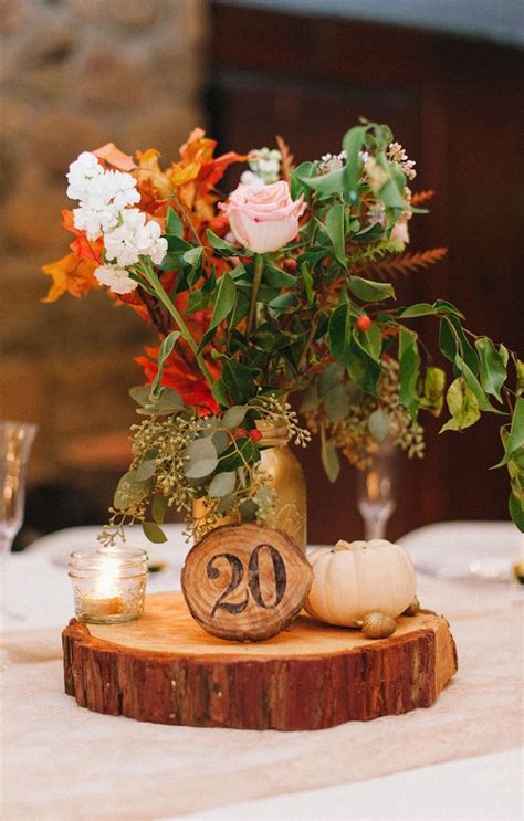 Wedding Table Decorations Fall