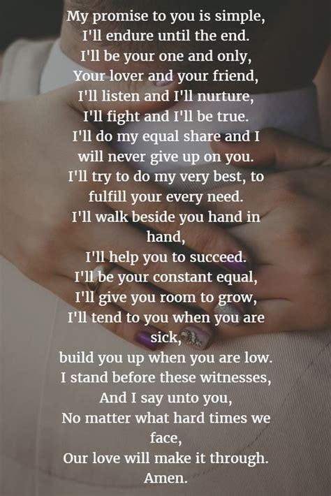 Beautiful Wedding vows to husband, Wedding vows that make you cry