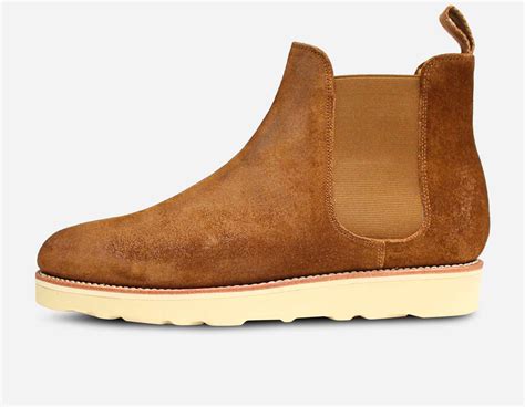 wedge sole chelsea boots