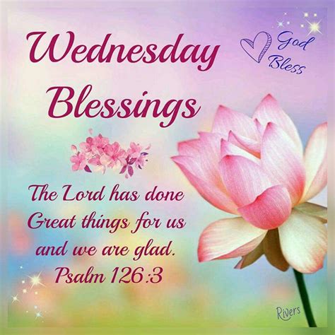 wednesday blessings with scripture and images