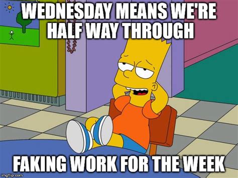 wednesday funny cartoon memes for work