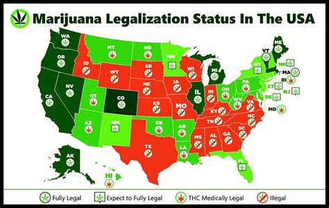 weed friendly states map