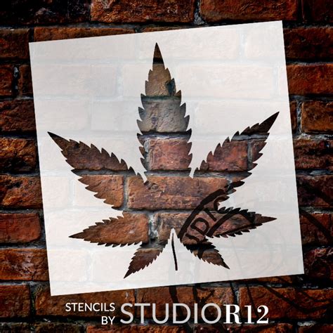 Weed Printable Stencils