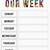 week at a glance calendar