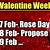 week of valentine day 2020