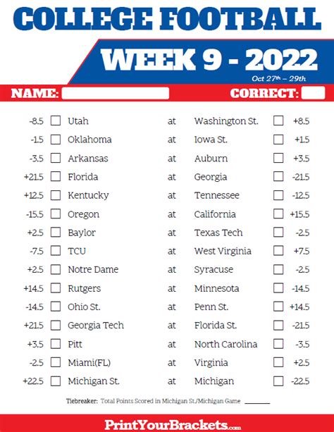 week 9 college football picks 2023