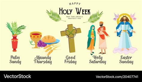week before easter holy week