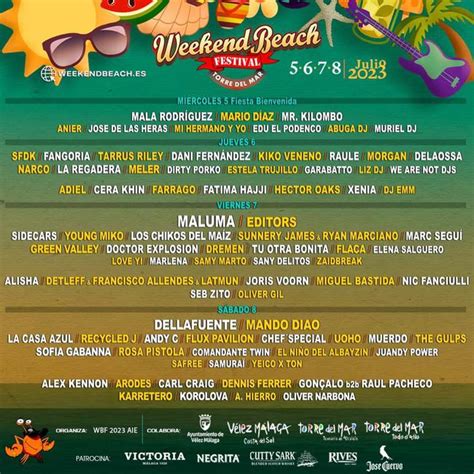 weekend beach festival 2023