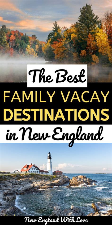 weekend family trips in new england