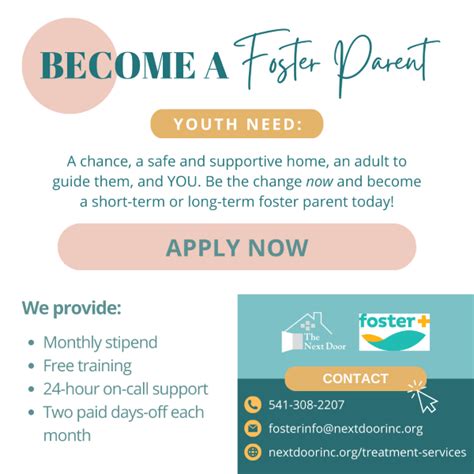 weekend foster parent