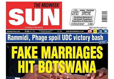 weekend post newspaper botswana