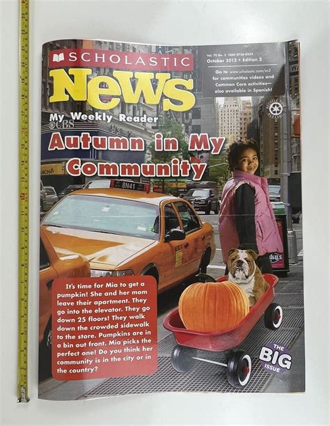 weekly reader scholastic news 1