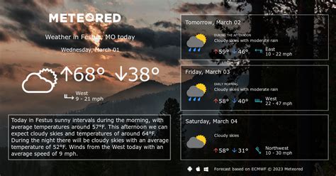 weekly weather festus mo