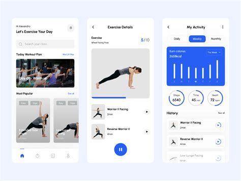 Weekly Workout Plan App