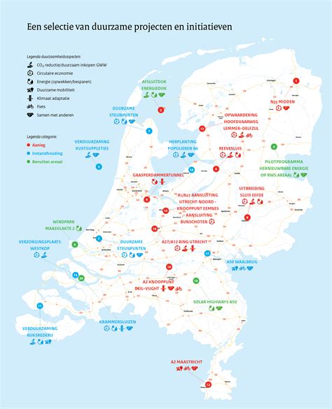 wegwerkzaamheden nederland op kaart