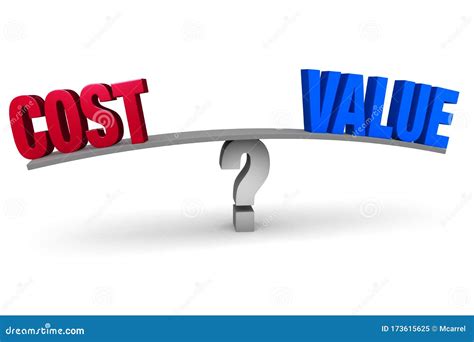 weighing value for cost