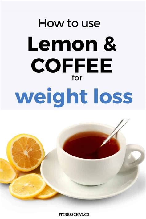 Weight Loss Coffee And Lemon