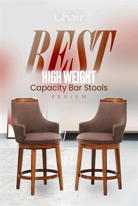 Weight Capacity Bar Stools