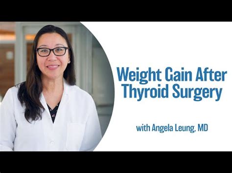Weight Gain After Thyroid Lobectomy