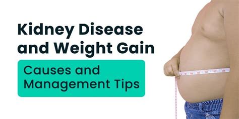 Weight Gain Kidney Problems